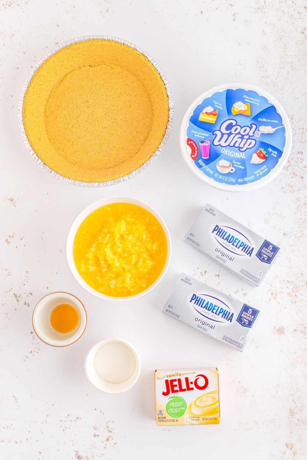 All of the ingredients needed to make this recipe.