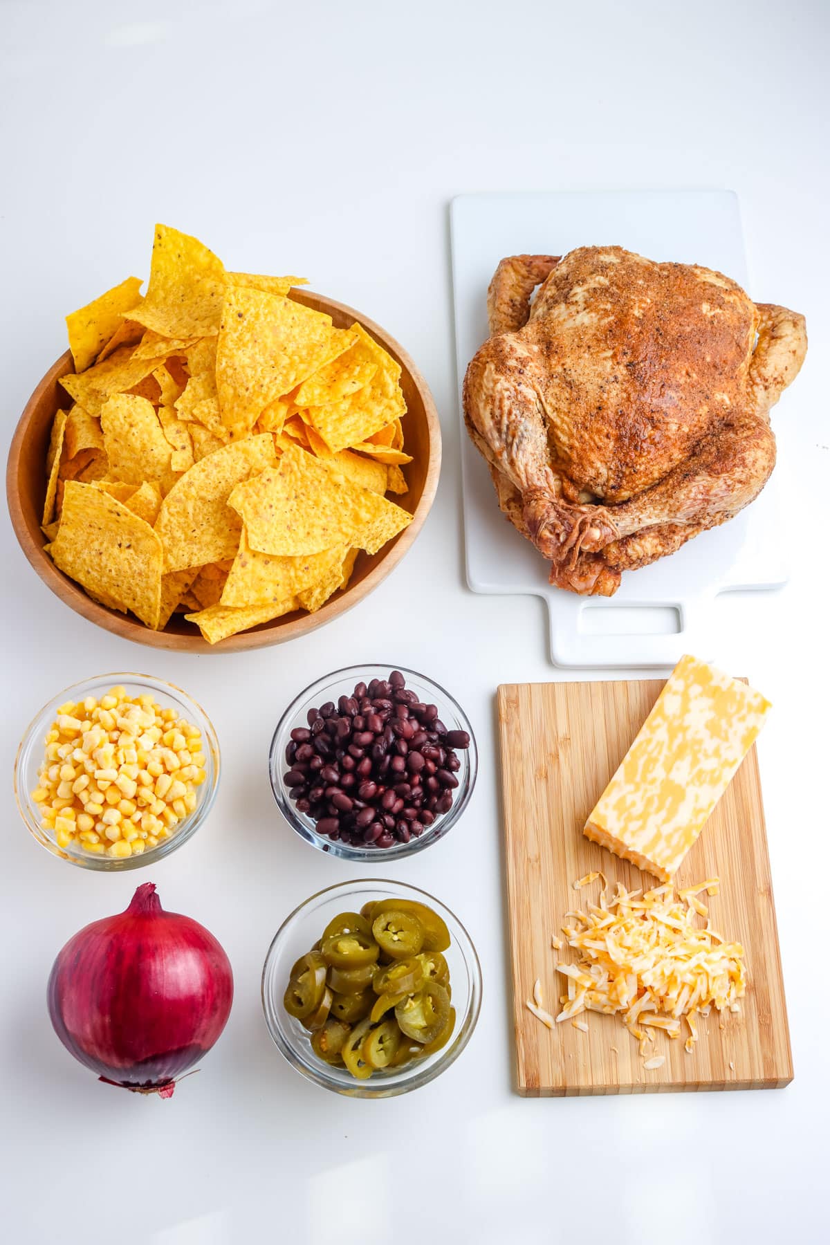 All of the ingredients needed to make this recipe.