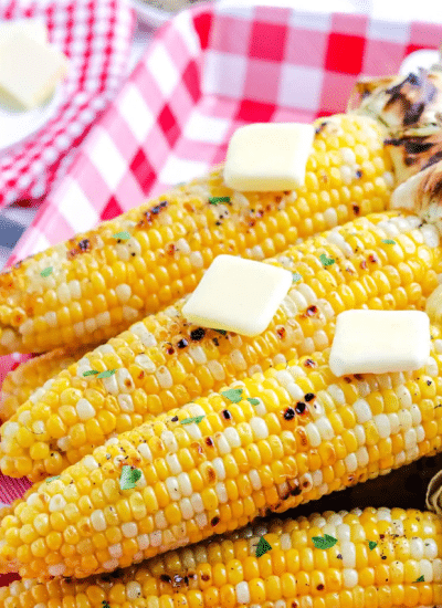 Grilled Corn on the Cob in Husk Story Image