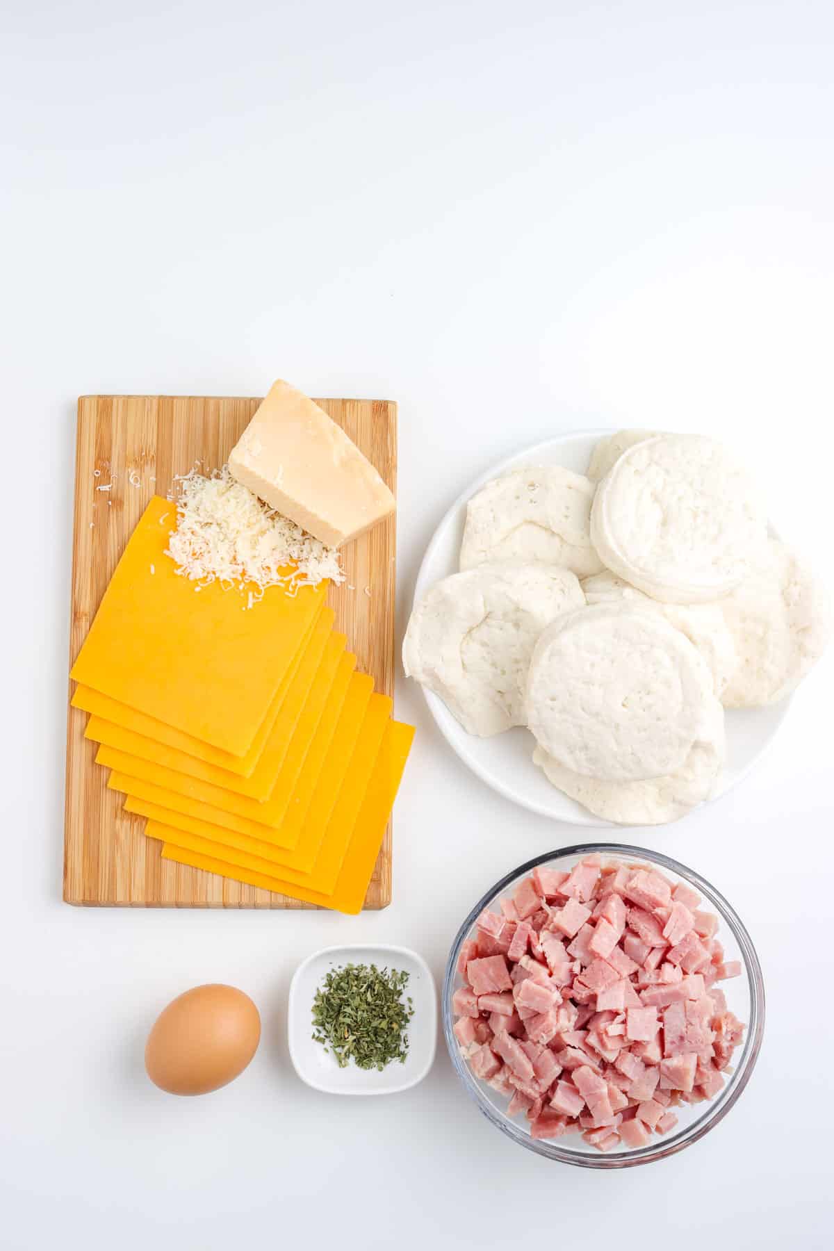 All of the ingredients needed to make this recipe.