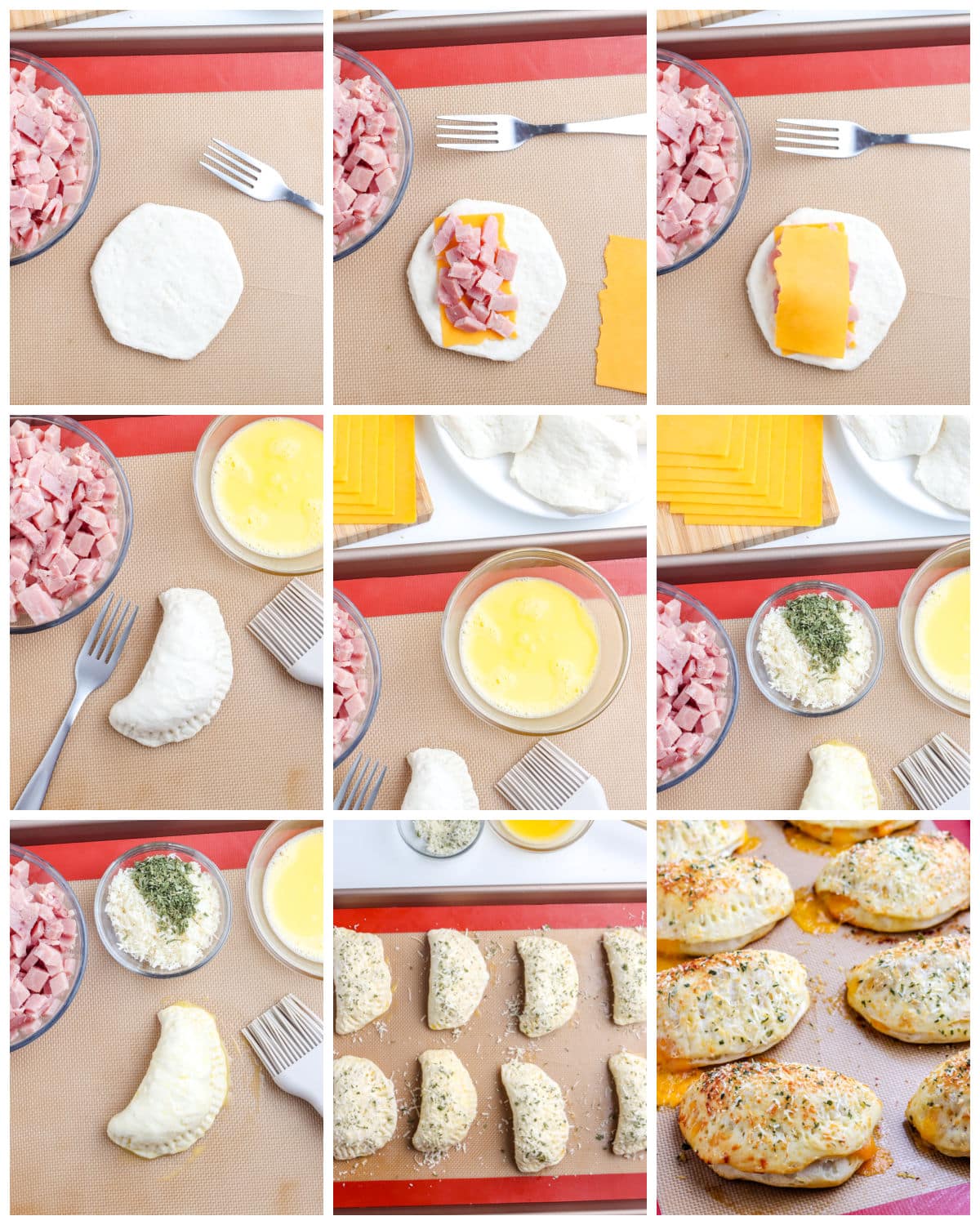 A picture collage showing how to make this recipe.