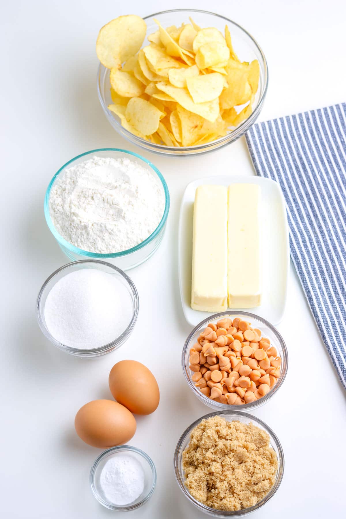 All of the ingredients needed to make this recipe.
