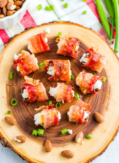 Bacon Wrapped Dates Stuffed with Goat Cheese Story Poster Image