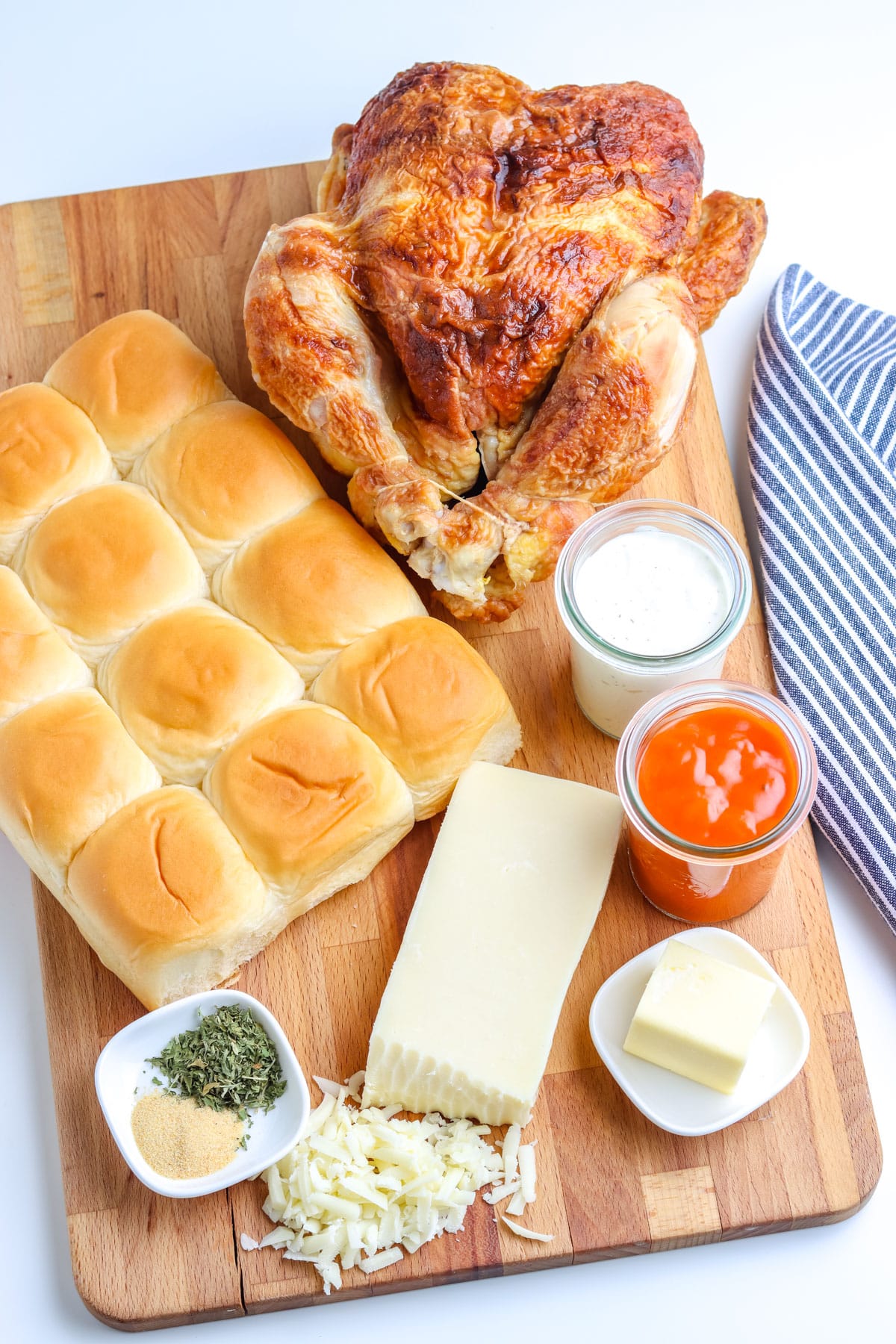 All of the ingredients needed to make this recipe.
