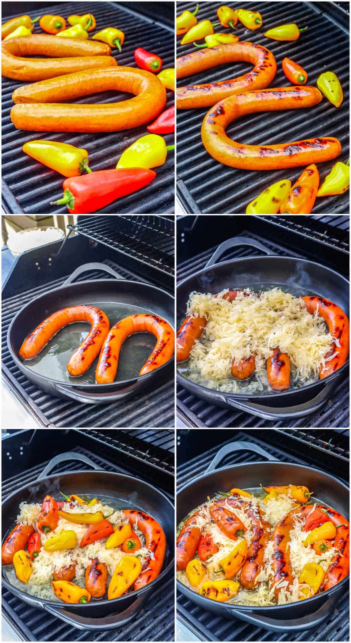 A picture collage showing how to make this recipe.