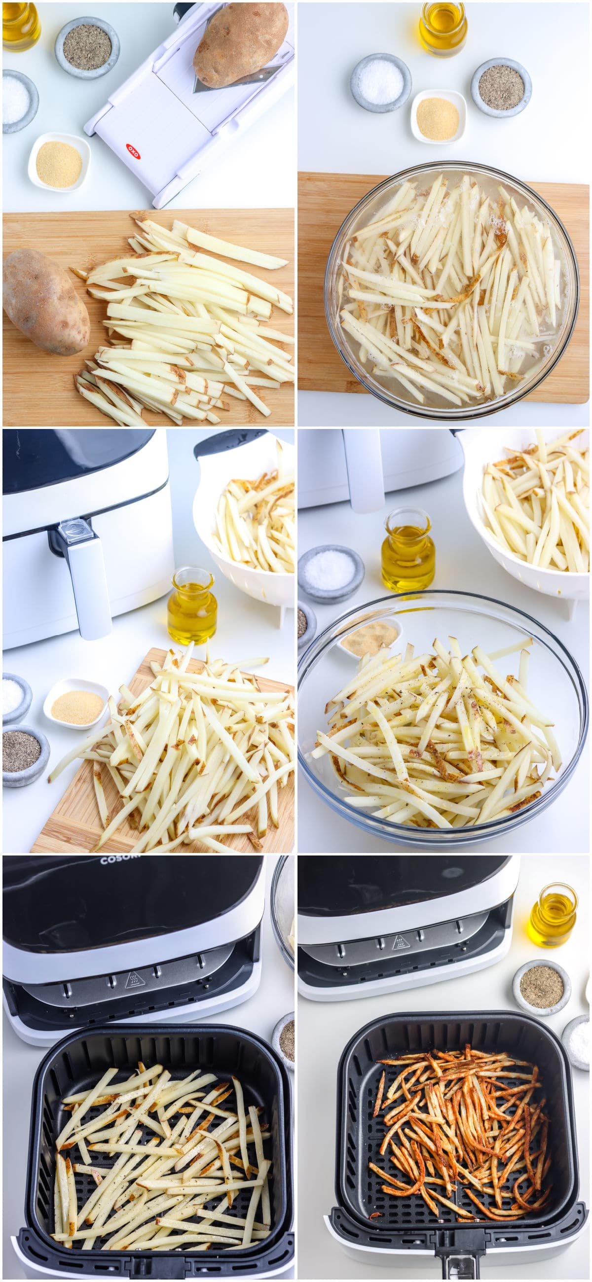 A picture collage showing how to make this recipe.