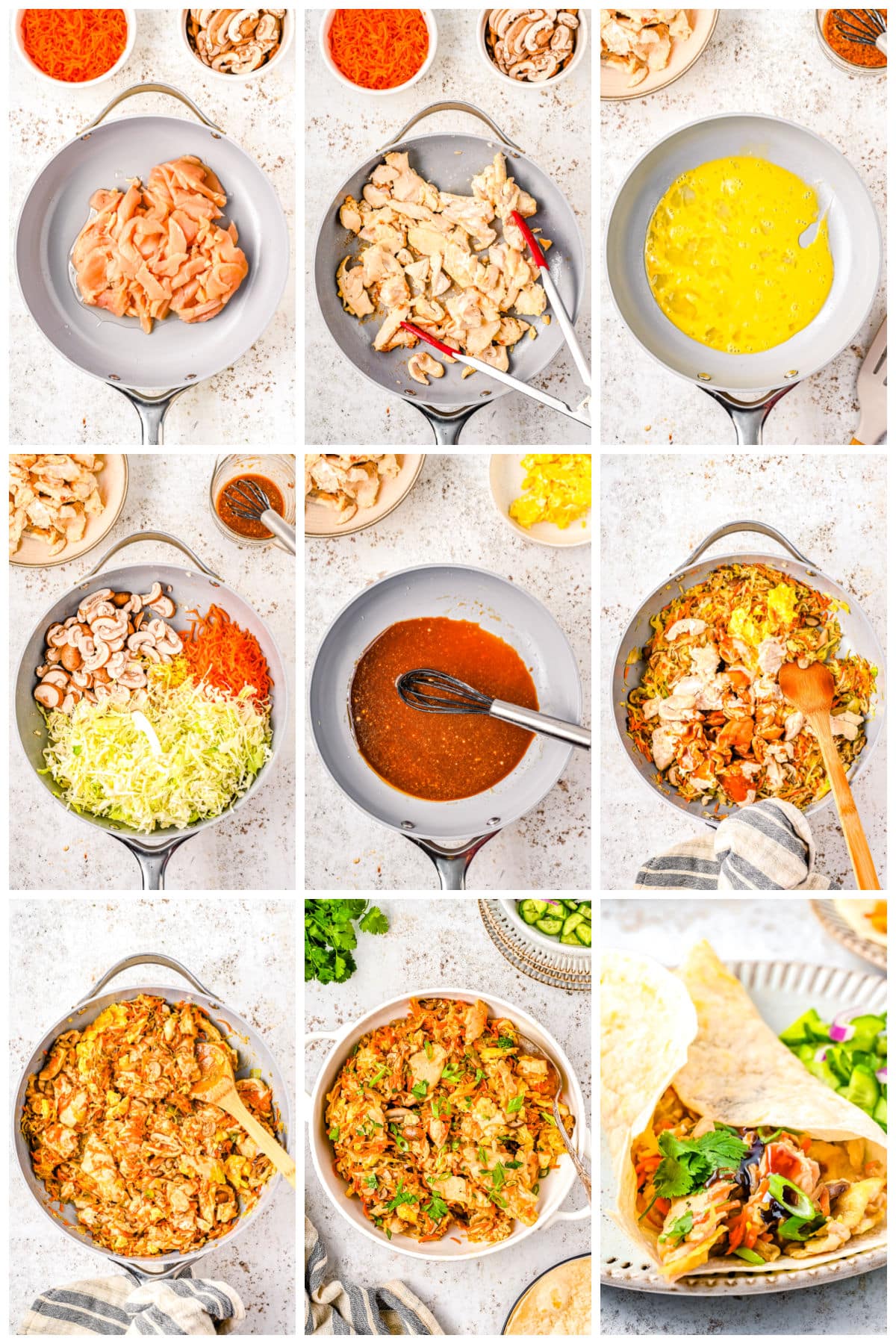 A picture collage showing how to make this recipe.