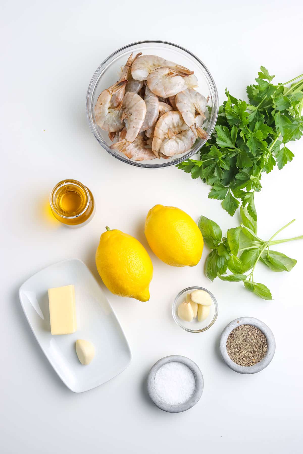 All of the ingredients needed to make this recipe.