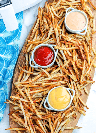 Homemade Air Fryer French Fries Story Poster Image