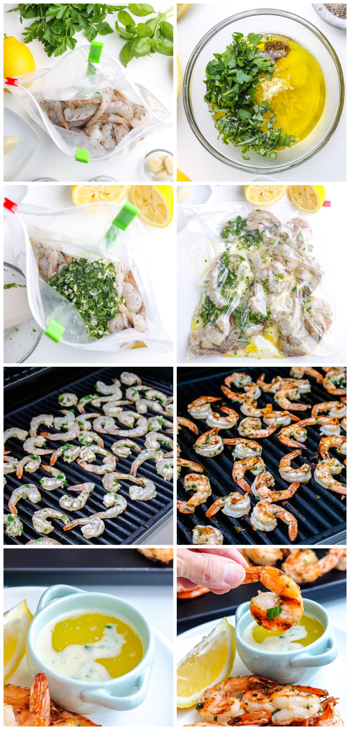 A picture collage showing how to make this recipe.