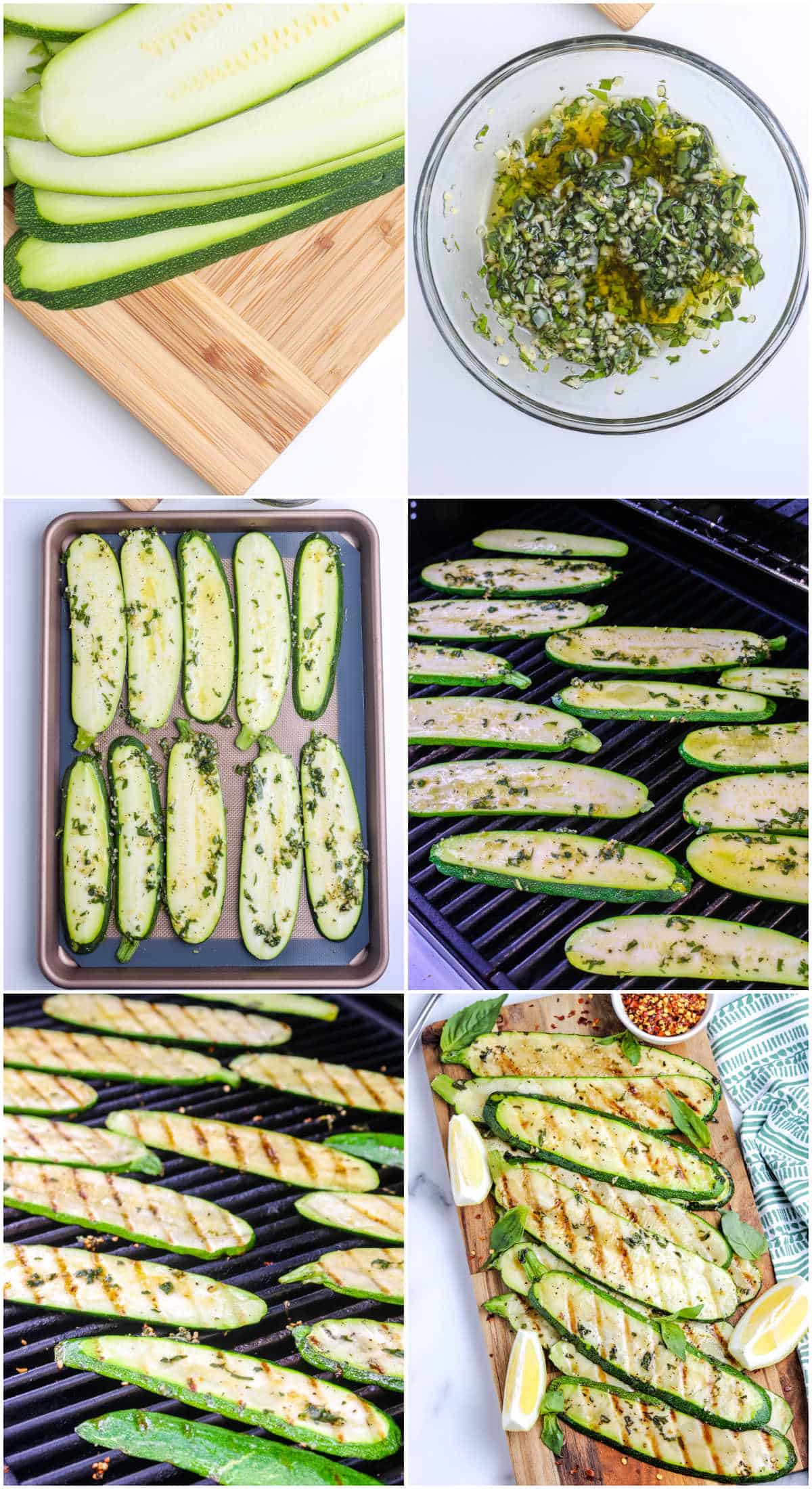 A picture collage sowing how to make this recipe.