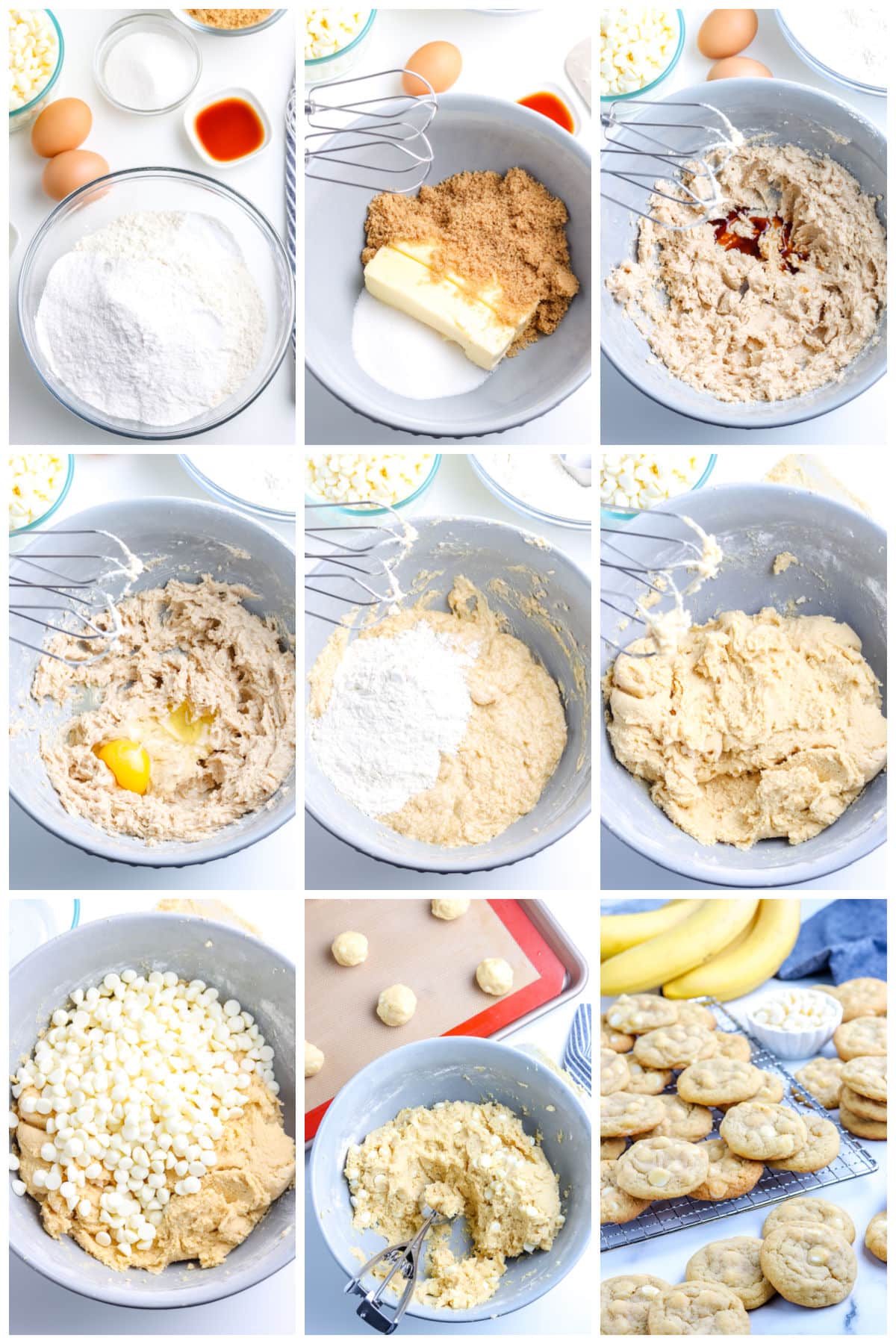 A picture collage showing how to make this recipe.