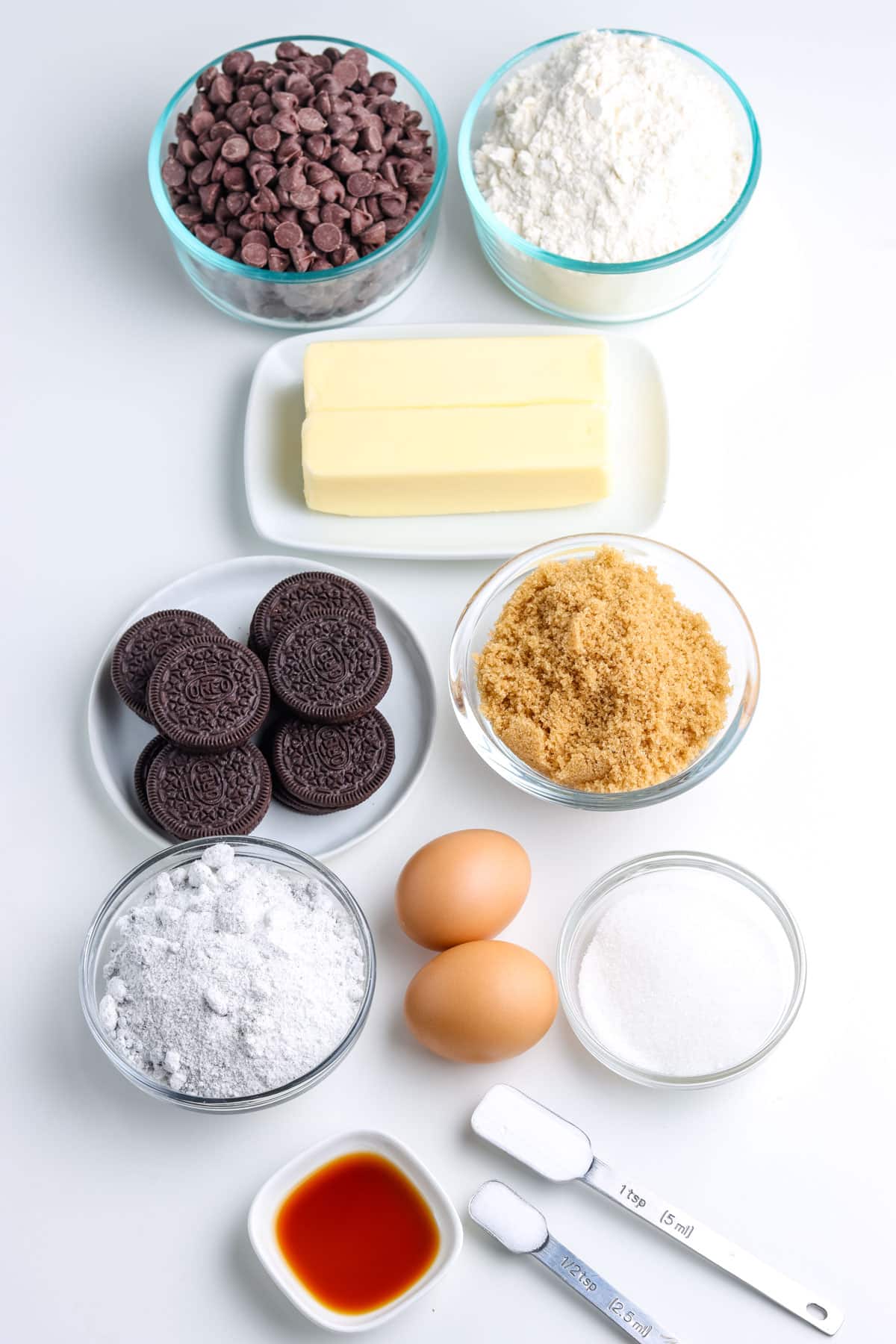 All of the ingredients needed to make this recipe.