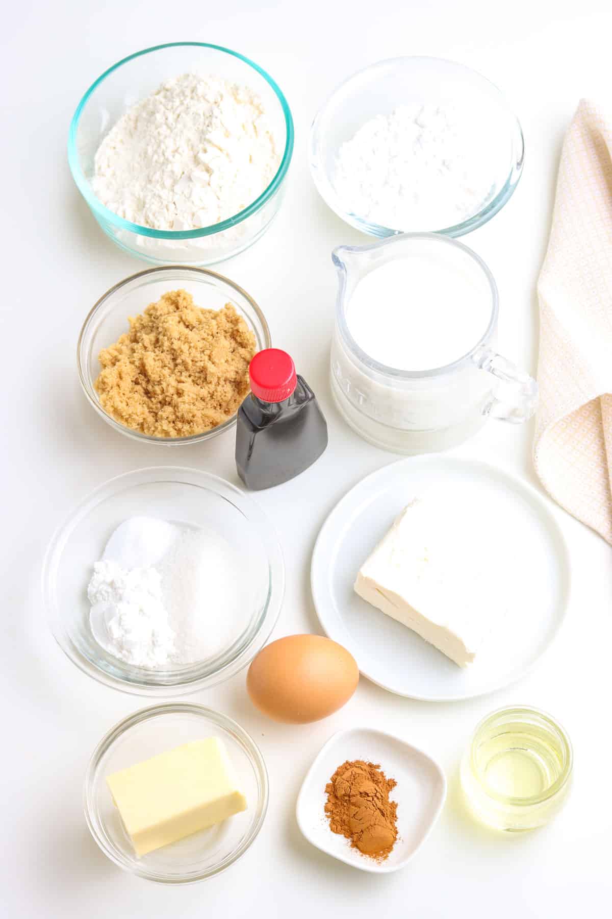 All of the ingredients needed to make this recipe.