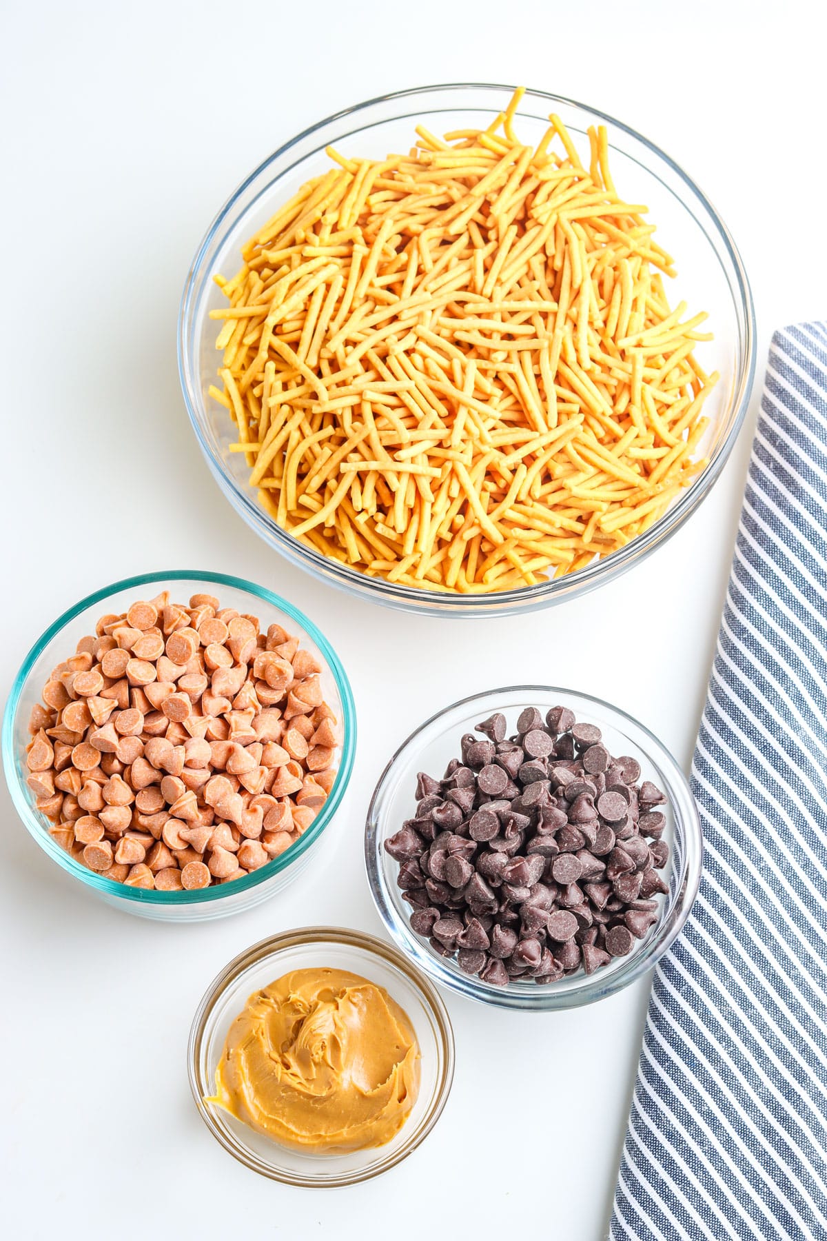 All of the ingredients needed to make this recipe.