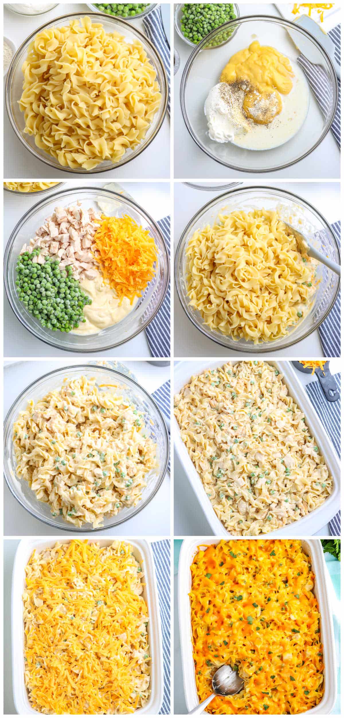 A picture collage showing how to make this recipe.