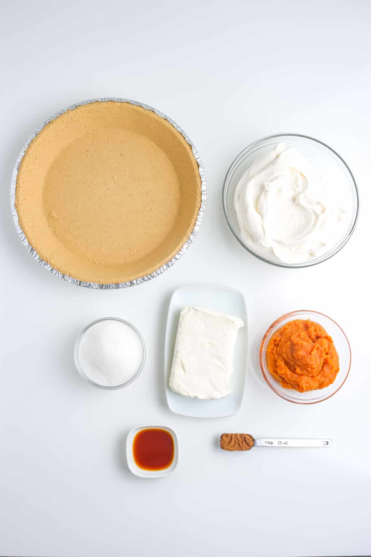 All of the ingredients needed to make this recipe.