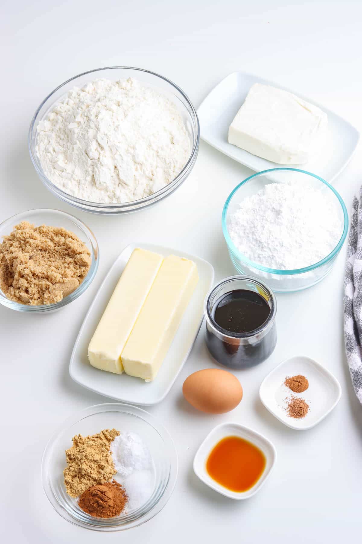 All of the ingredients needed to make this recipe.