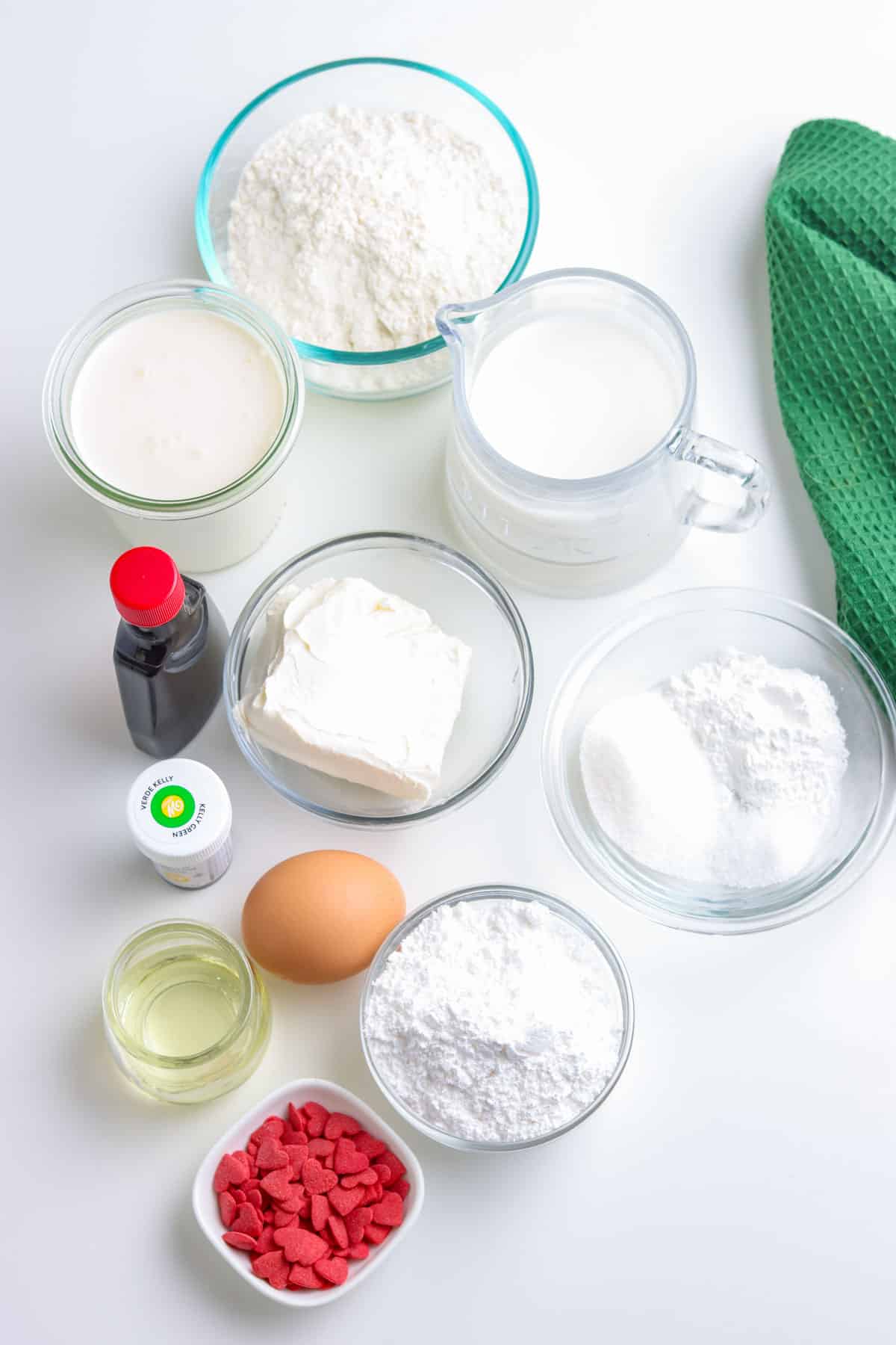 All of the ingredients needed to make this recipe.