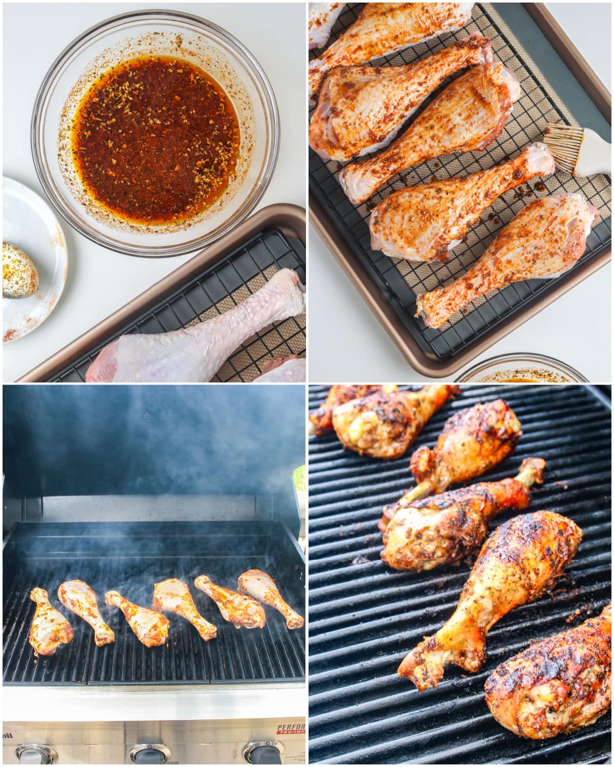 A picture collage showing how to make this recipe.