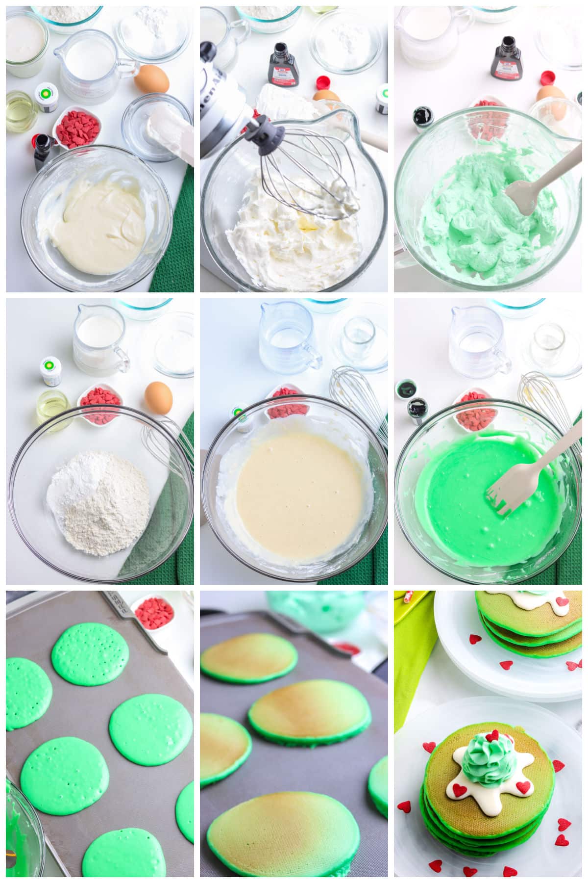 A picture collage showing how to make this recipe.