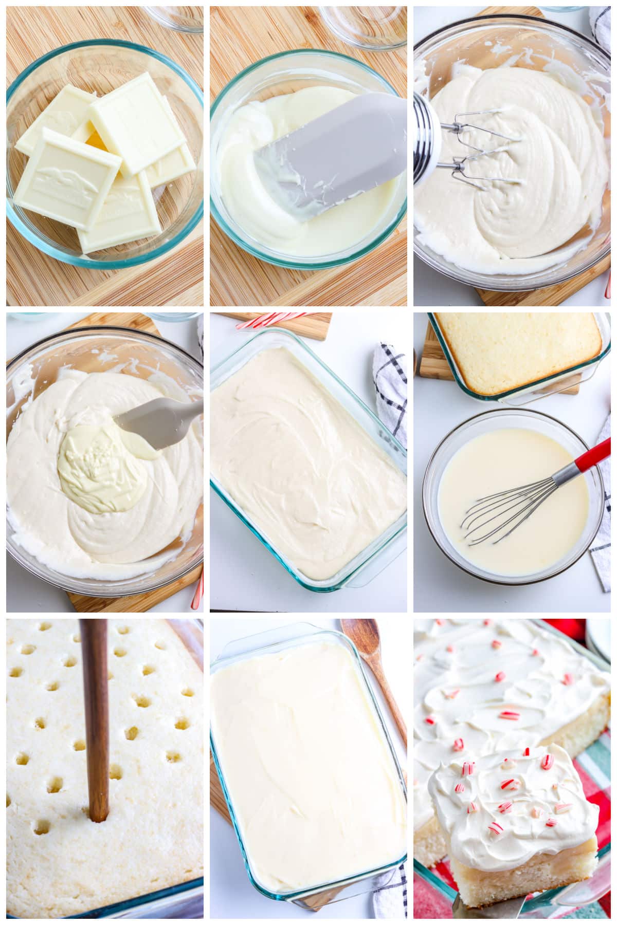 A picture collage showing how to make this recipe.