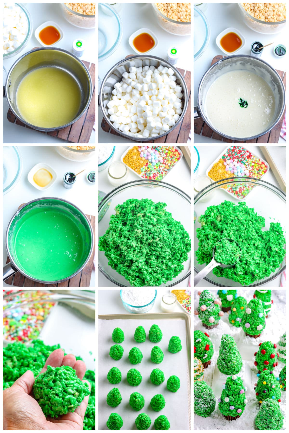 A picture collage showing how to make this recipe.