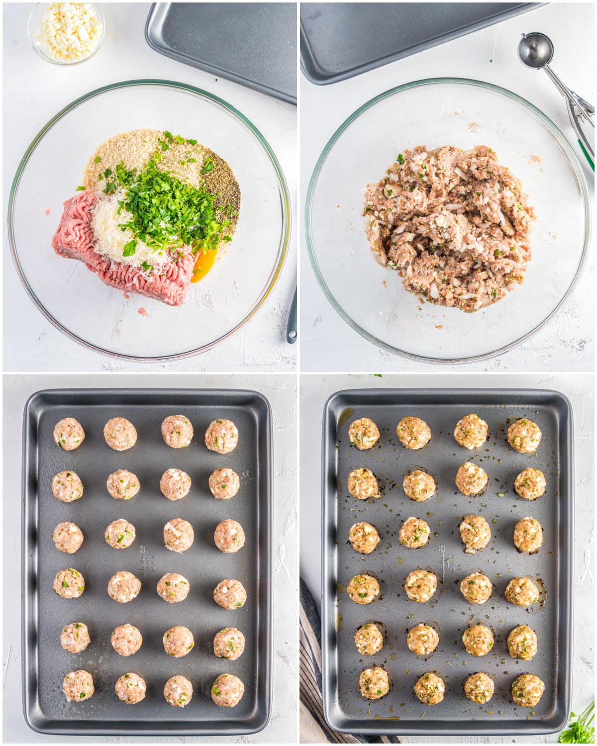 A picture collage showing how to make this recipe.