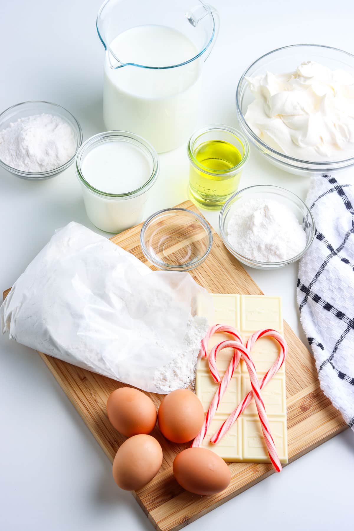 All of the ingredients needed to make this recipe.