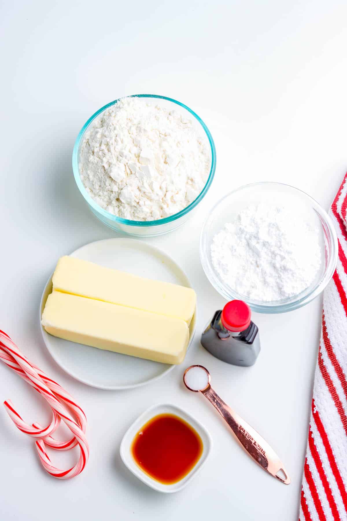 All of the ingredients needed to make this recipe.