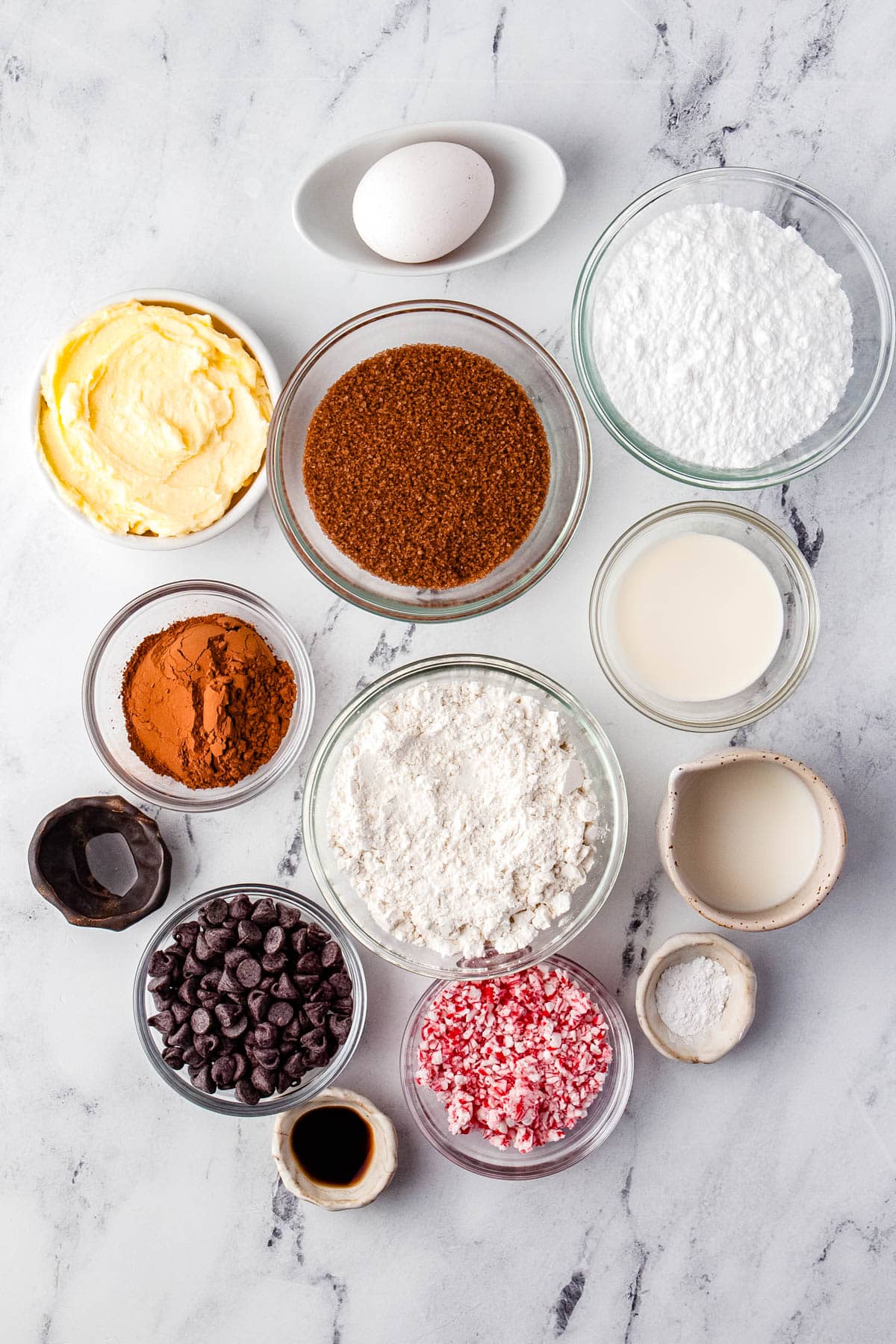 All of the ingredients needed to make this recipe.