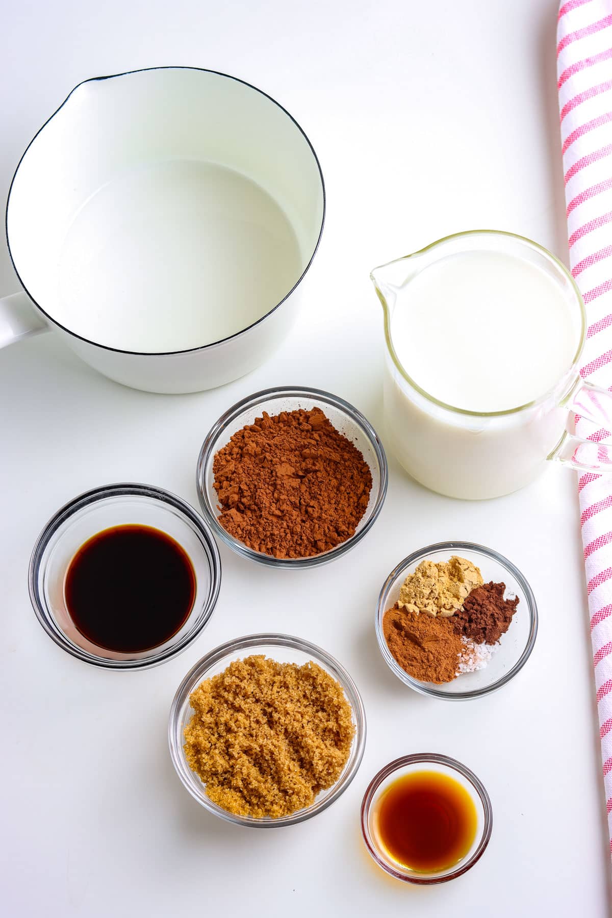 All of the ingredients needed to make this recipe.