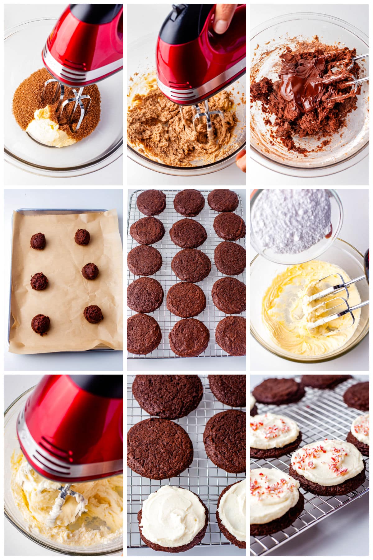 A picture collage showing how to make this recipe.