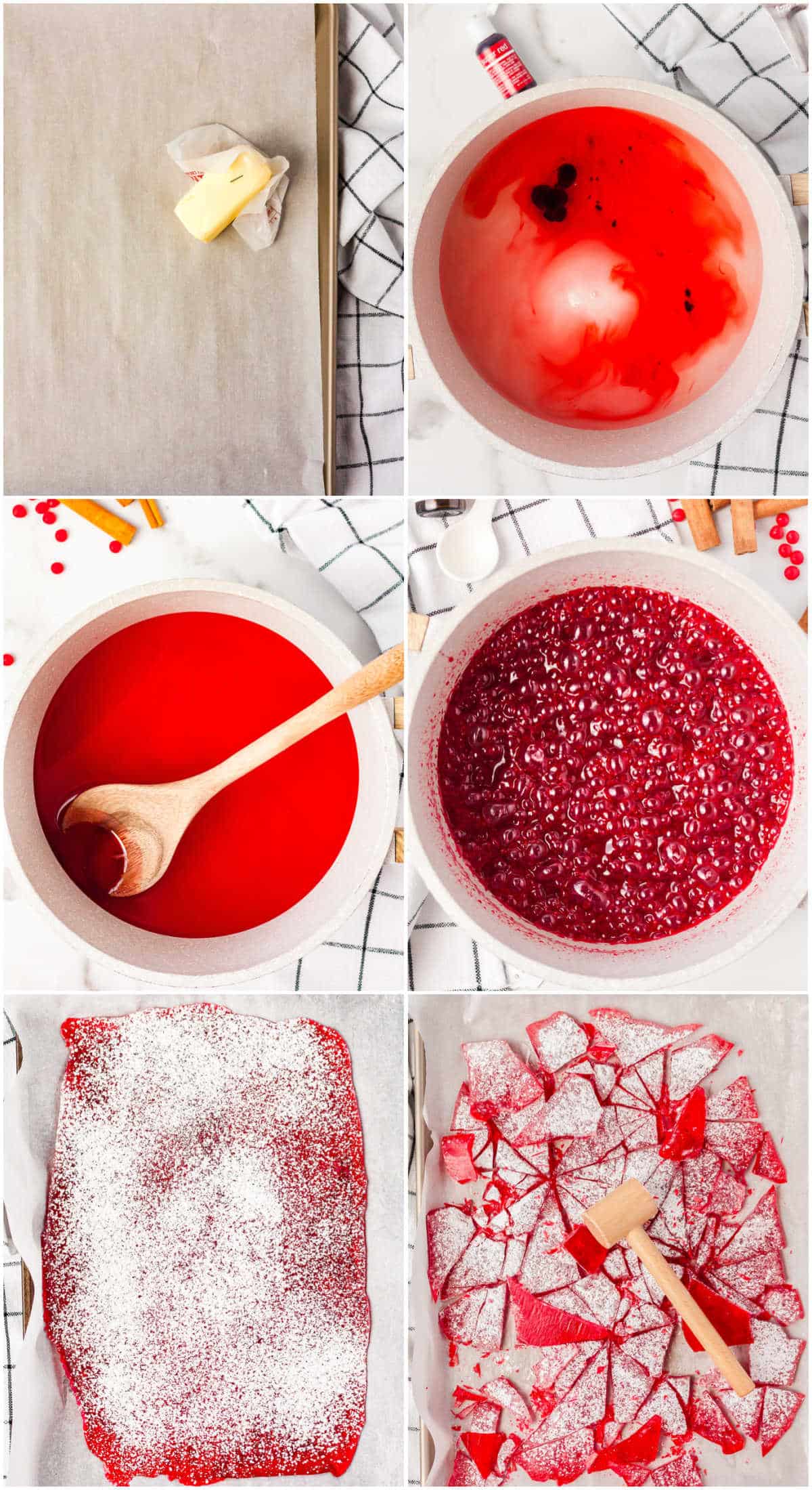 A picture collage showing how to make this recipe.