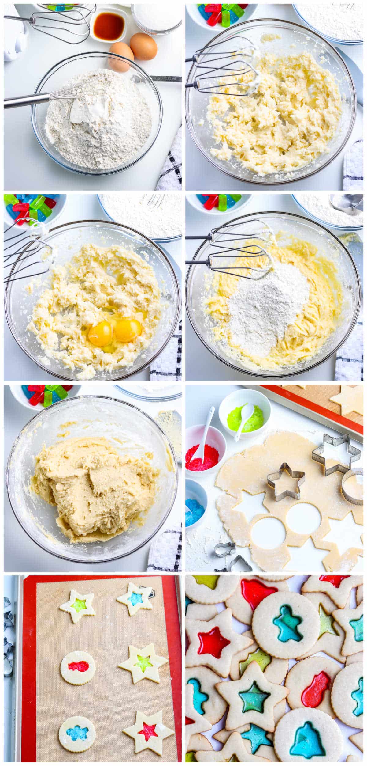 A picture collage showing how to make this recipe.