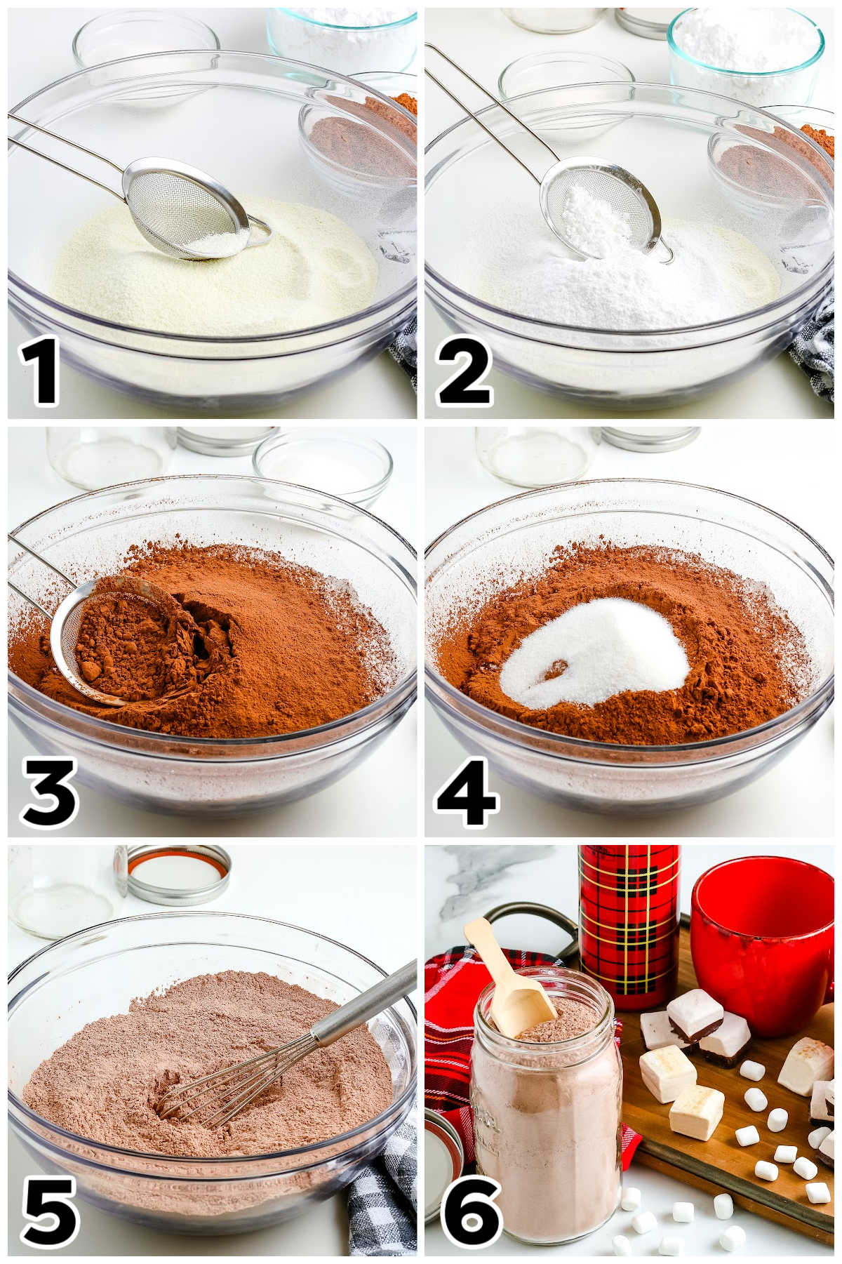 A picture collage showing how to make this recipe. 