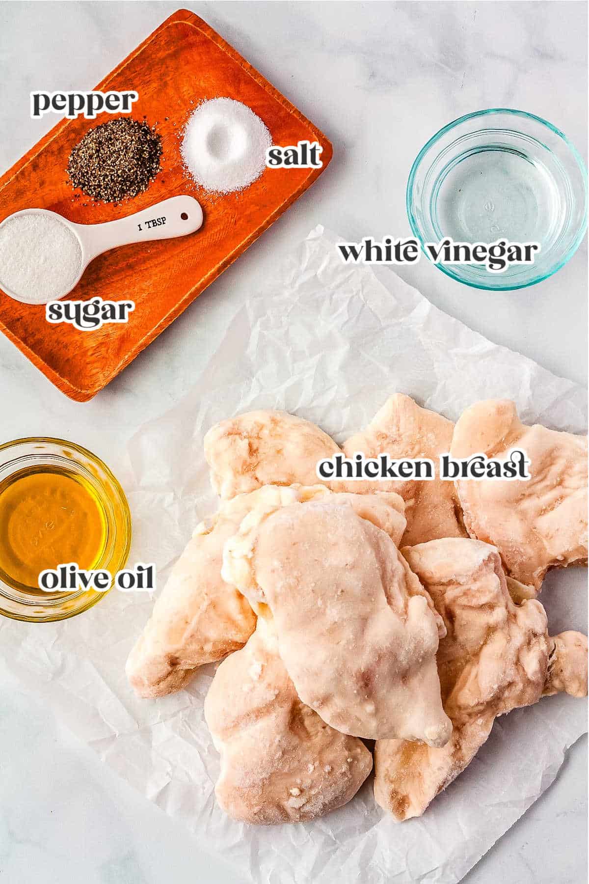 ingredients for making instant pot shredded chicken