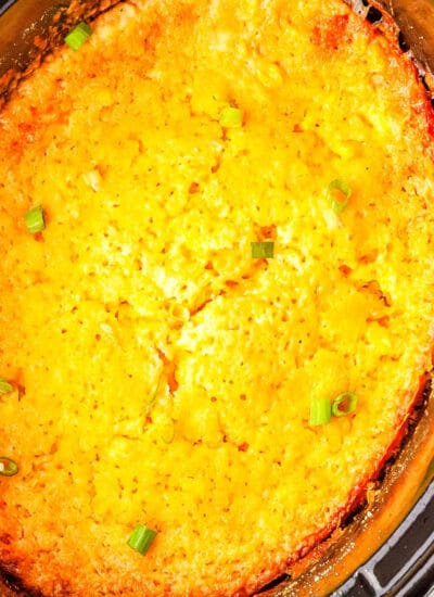 Corn Casserole in a crockpot