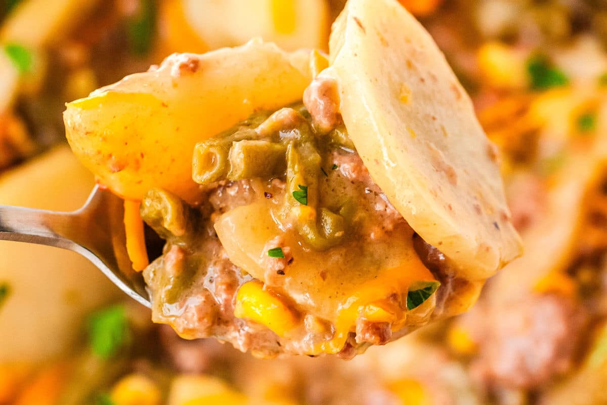 a spoonful of cowboy casserole